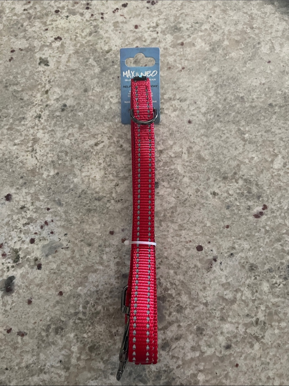 Max and Neo 6ft Dog Leash - Red